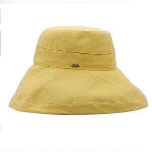 Yellow Handmade Scala Giana Hat